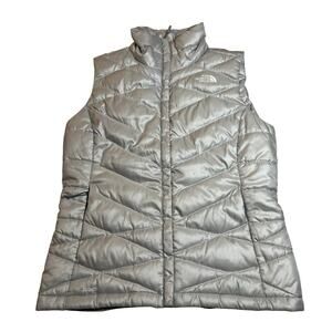 The North Face Women's 550 Fill Goose Down Nylon Quilted Puffer Vest Size Small